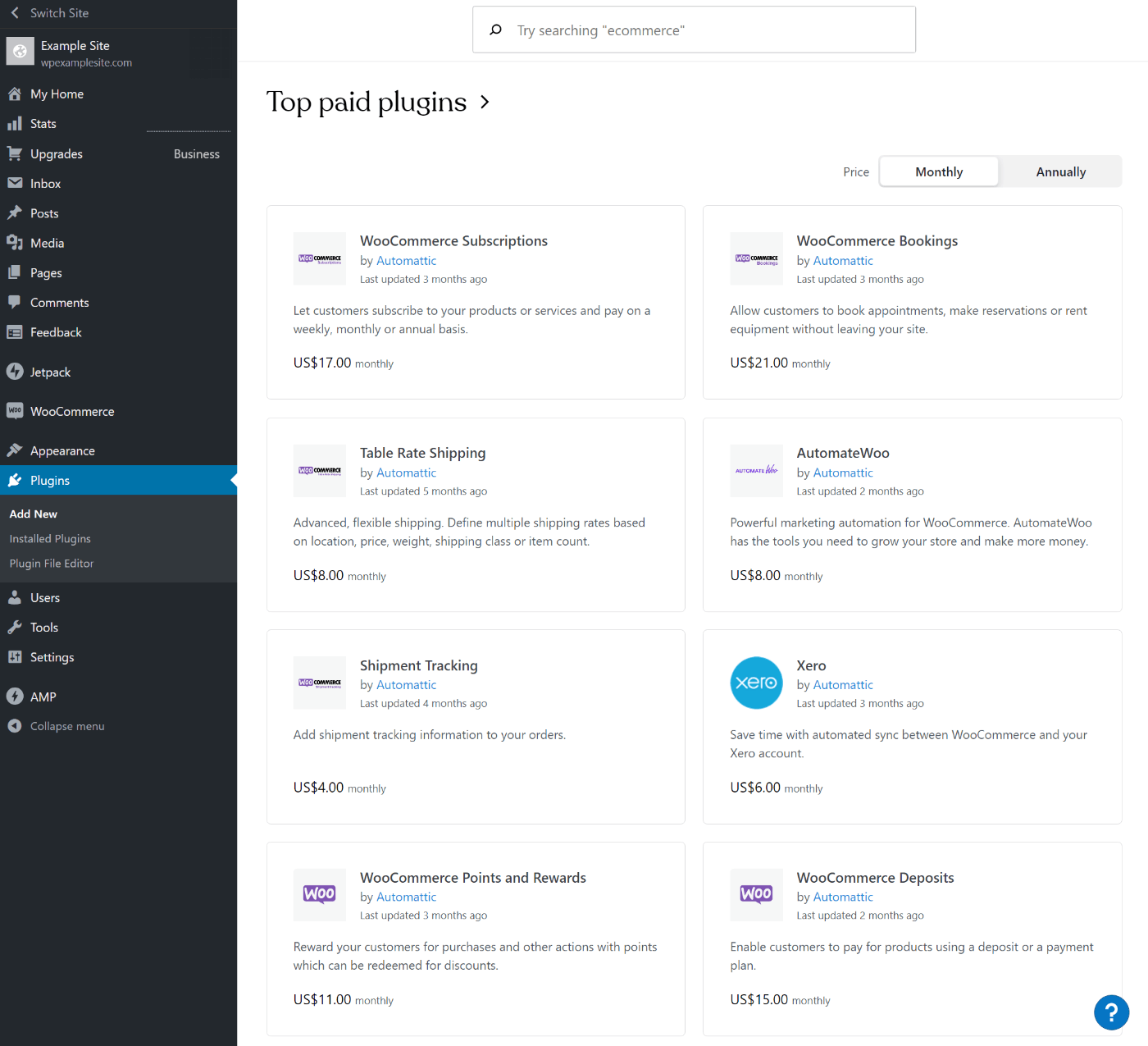 WordPress.com-Plugin-Marktplatz