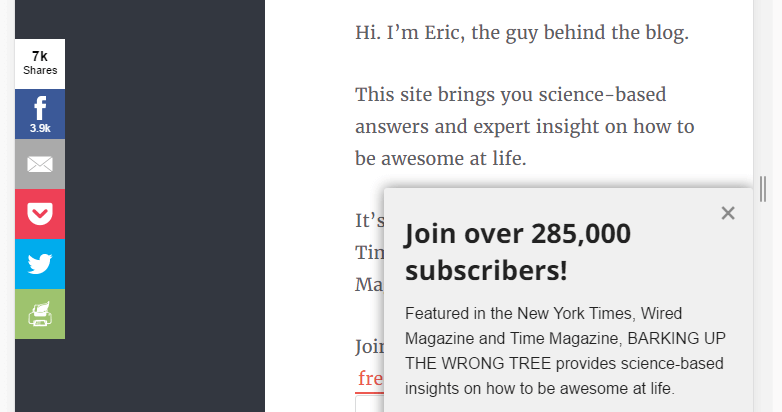 优化不佳的移动网站的示例。