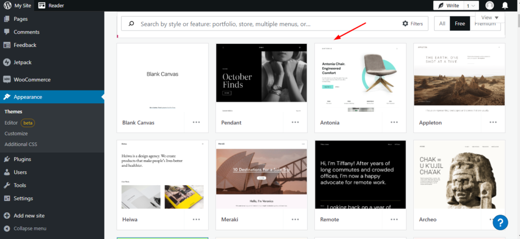 Teme gratuite pentru WordPress