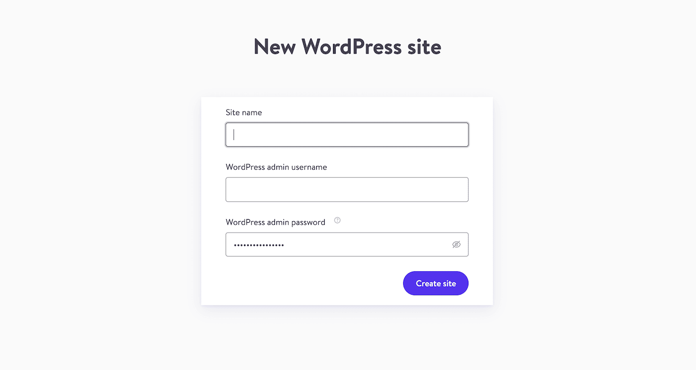 Erstellen Sie ein neues WordPress-Login auf der Haupt-Login-Seite