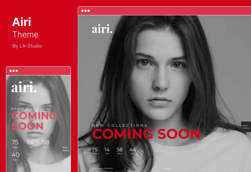Airi Theme - Tema de WooCommerce minimalista y limpio