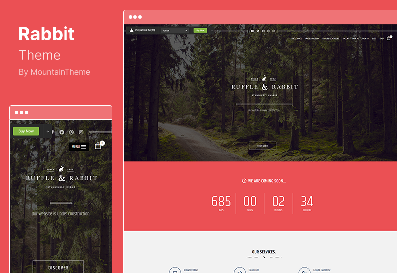 Tema Rabbit - Tema exclusivo de WordPress próximamente