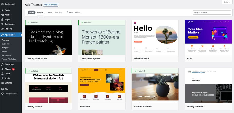 WordPress CMS テーマ