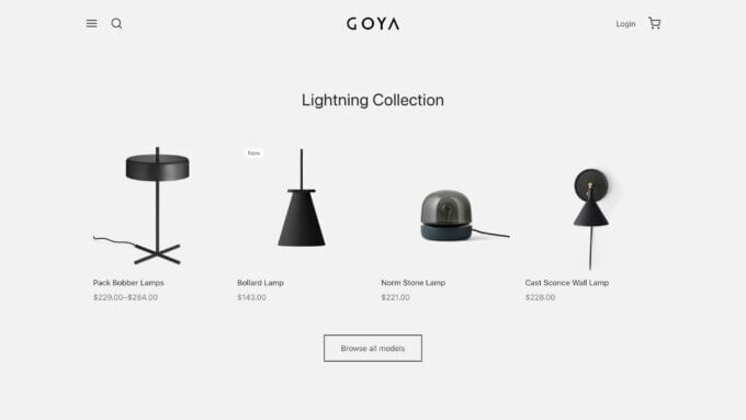 Motyw Goya WooCommerce.