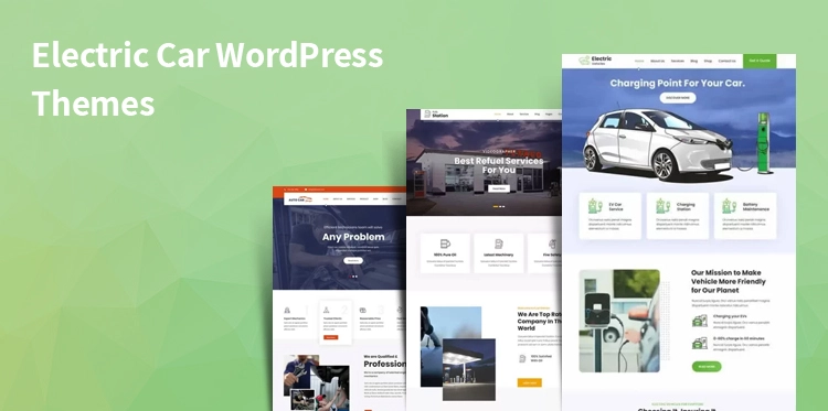WordPress темы для электромобилей