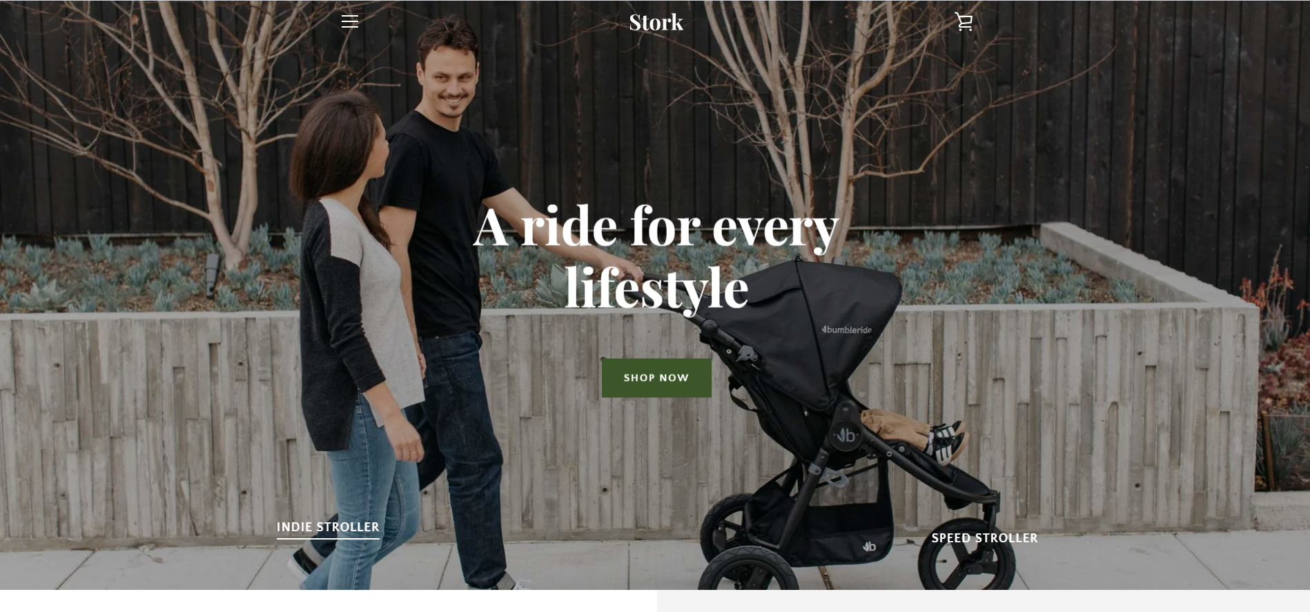 物語 - 最高の無料のshopifyテーマ