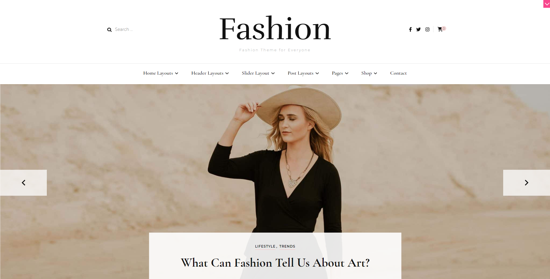 Blossom Fashion - ธีม WordPress แฟชั่น