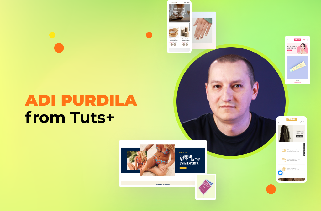 Roxxe Shopify موضوع التعليقات: Adi Purdila من Tuts +