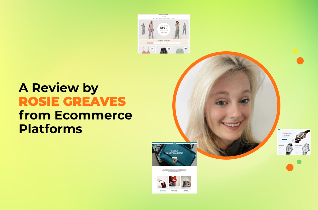 Roxxe Shopify مراجعات Theme: Rosie Greaves من منصات التجارة الإلكترونية