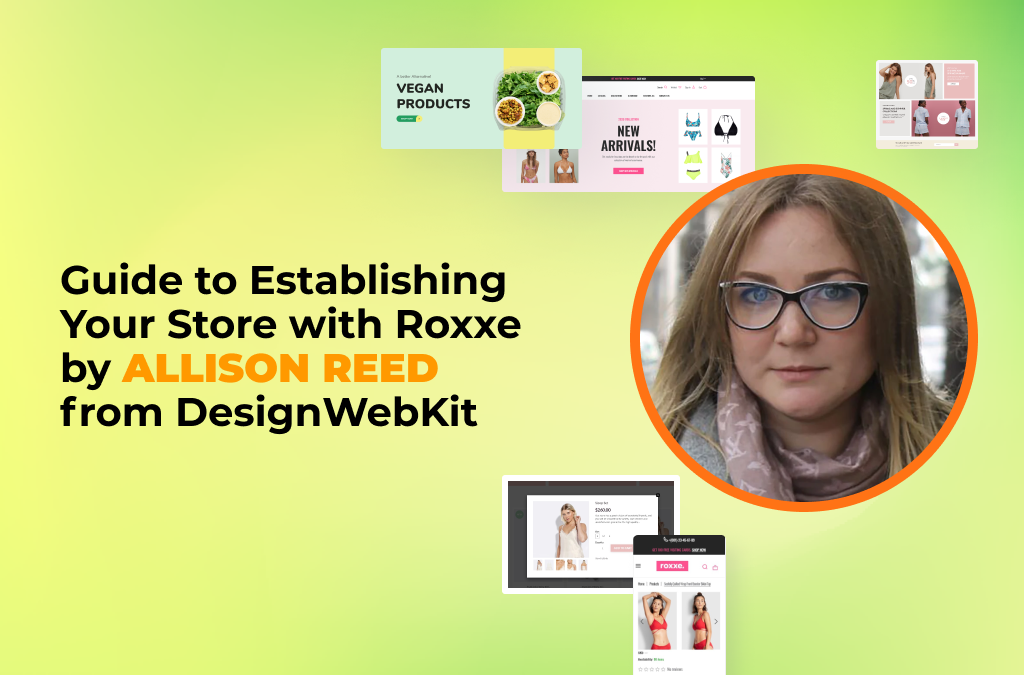 دليل موضوع Roxxe بواسطة أليسون ريد من DesignWebKit
