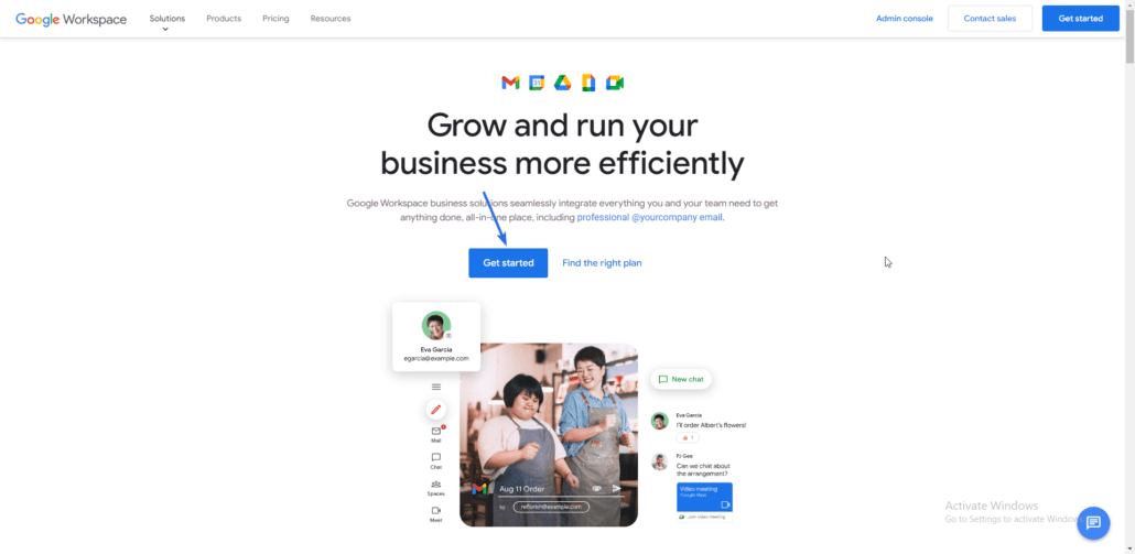在 Google 工作区注册 - gmail 域名