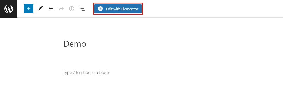 Modifier une page WordPress avec Elementor