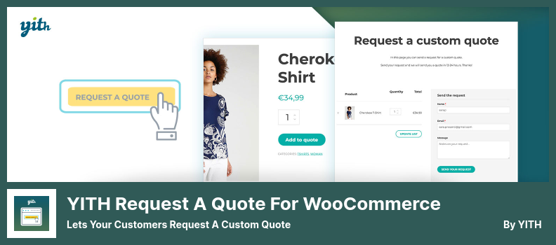 YITH طلب عرض أسعار لبرنامج WooCommerce الإضافي - يتيح لعملائك طلب عرض أسعار مخصص