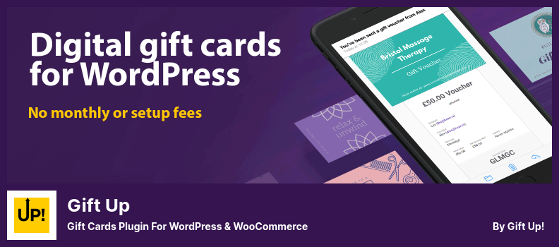 Gift Up Plugin - ปลั๊กอินบัตรของขวัญสำหรับ WordPress & WooCommerce