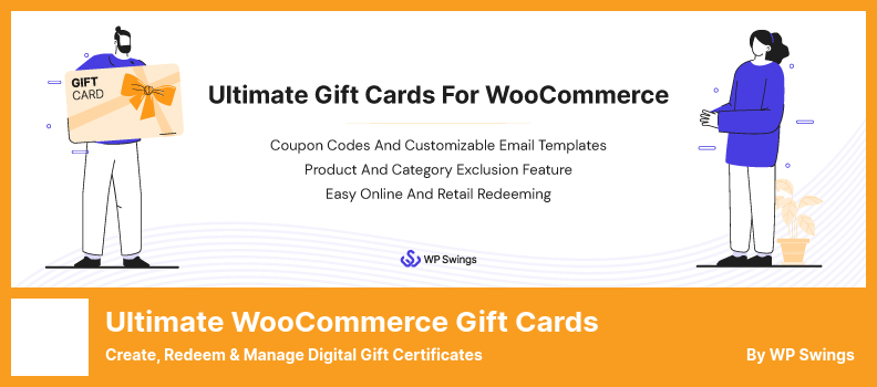 ปลั๊กอิน Ultimate WooCommerce Gift Cards - สร้าง แลก และจัดการบัตรของขวัญดิจิทัล