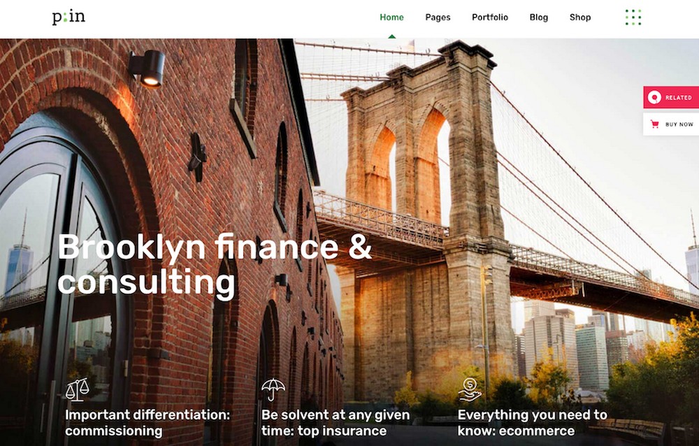 Nowoczesny motyw WordPress PrimeInvest