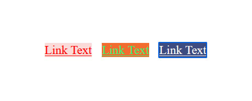 لون الخلفية لربط النمط عبر مثال css