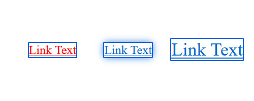 رابط تركيز النمط عبر أمثلة css