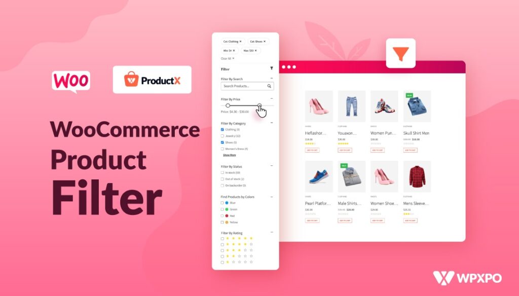 WooCommerce-Produktfilter nach Attributen, Kategorie, Preis und vielem mehr 1 WooCommerce Product Filter