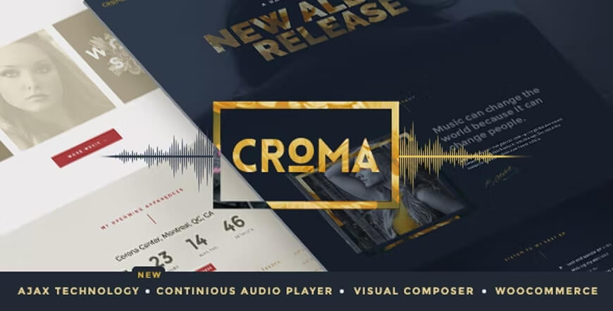 Croma - motyw WordPress ajax