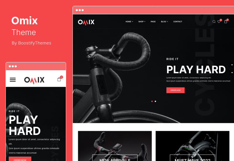 Omix-Theme - WooCommerce-Theme für Sportgeschäfte