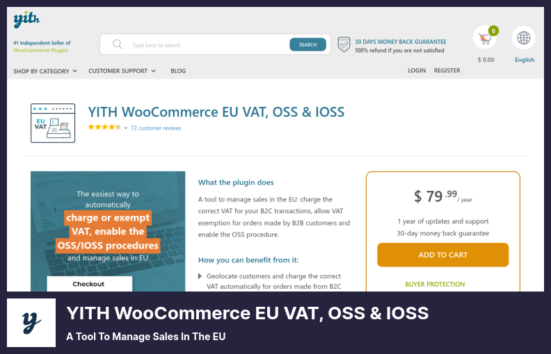 YITH WooCommerce EU VAT, OSS & IOSS Plugin — инструмент для управления продажами в ЕС