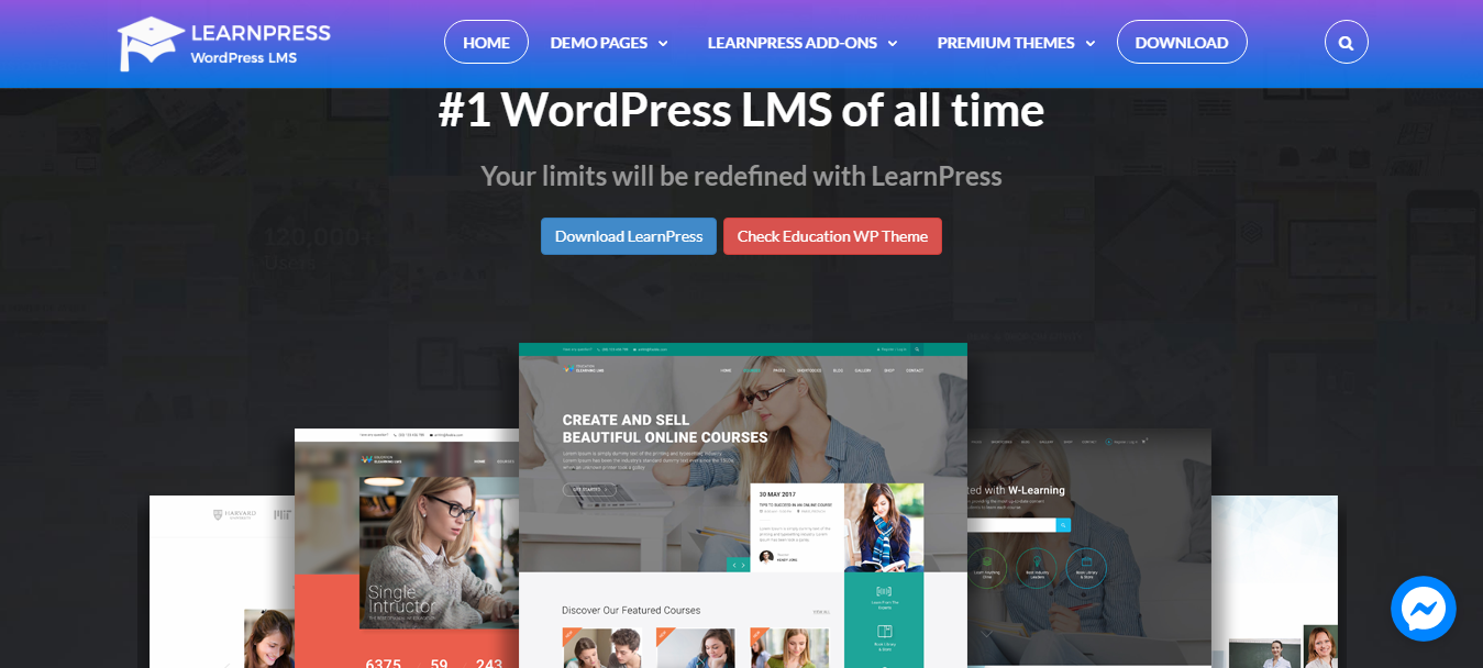 Learnpress 온라인 서비스 생성 및 판매를 위한 가장 인기 있는 플러그인