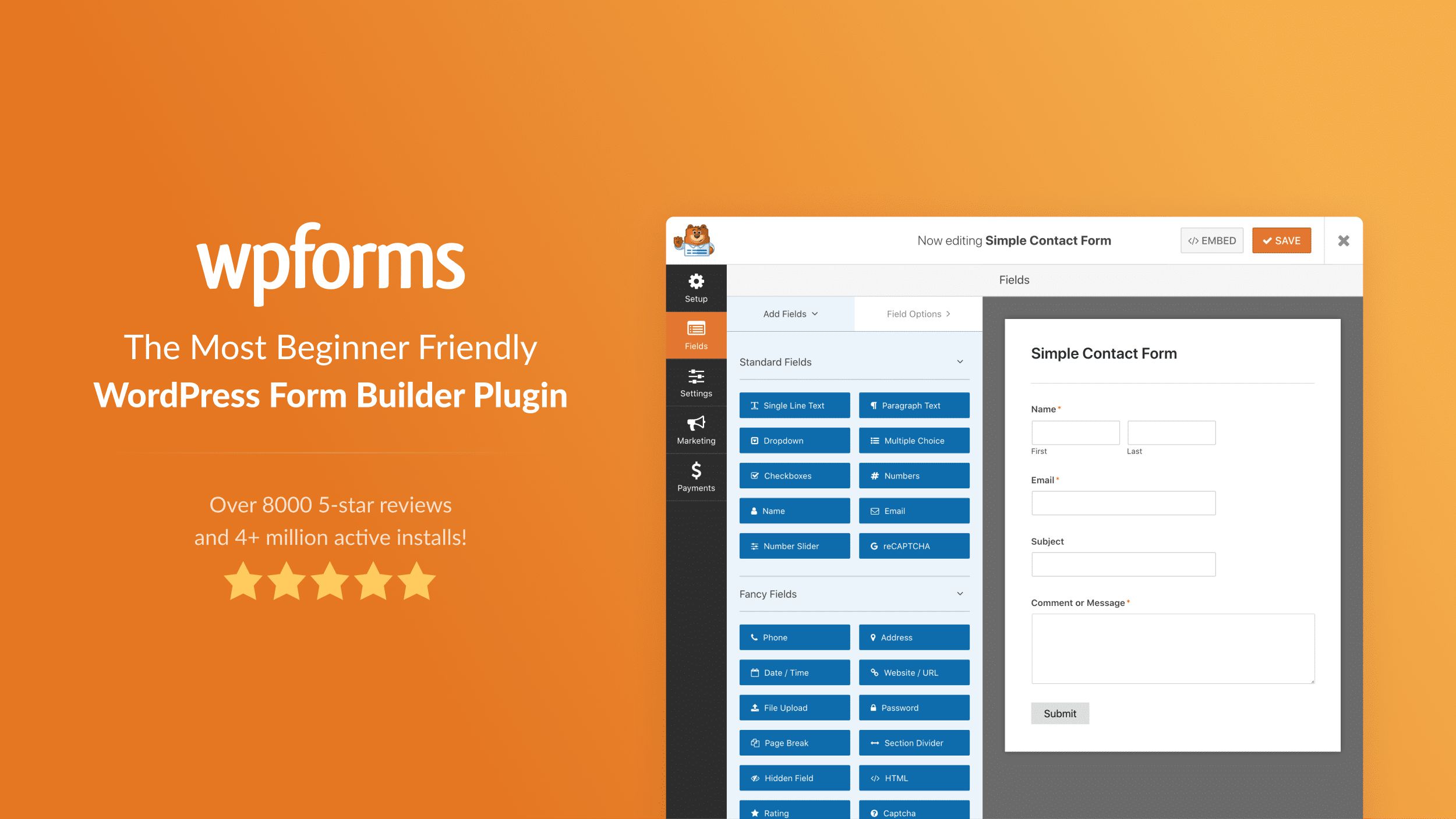 사람들을 연결하는 네트워킹을 위한 가장 인기 있는 WordPress 플러그인 wpform