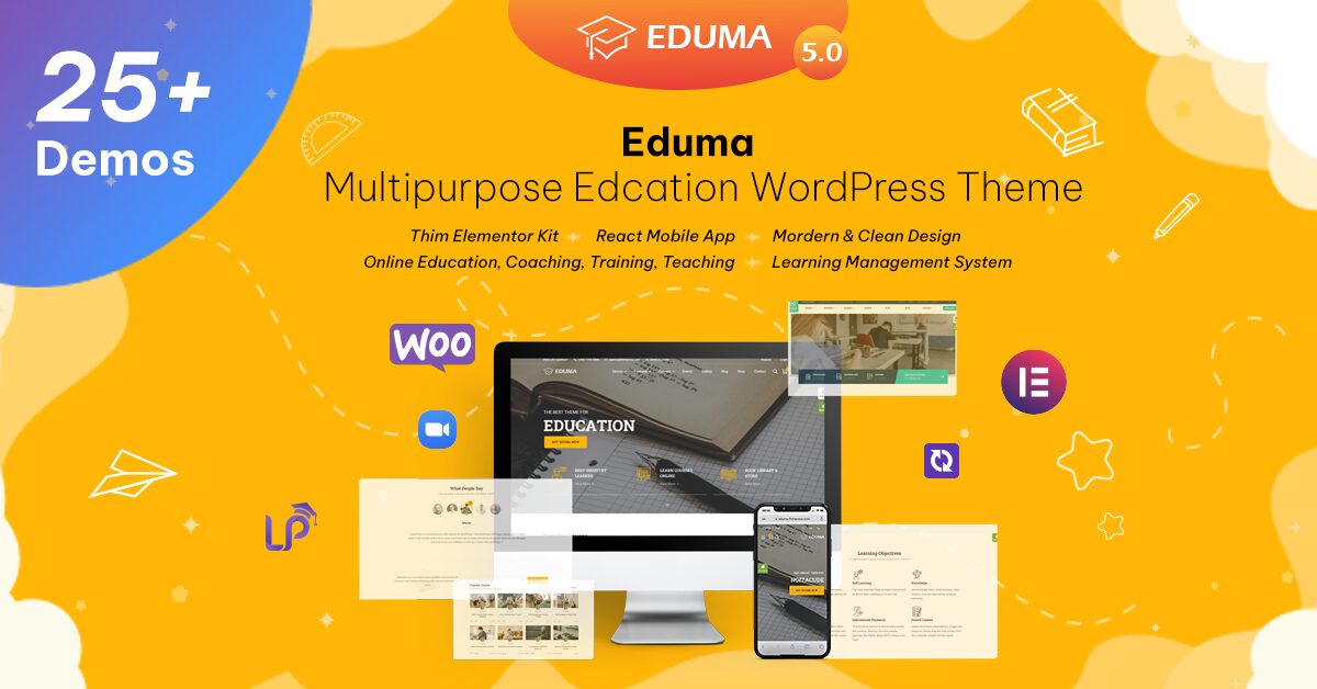 eduma top 1 教育 wordpress 主题