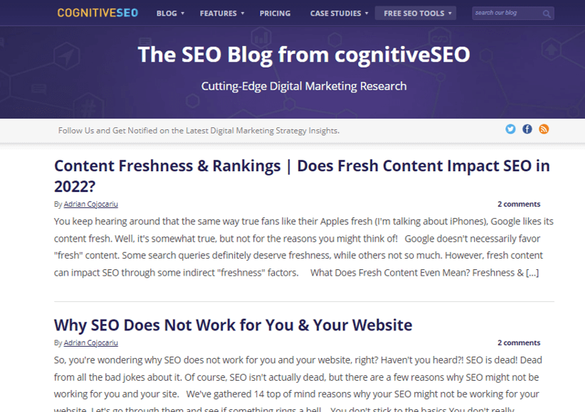 Blog SEO Kognitif