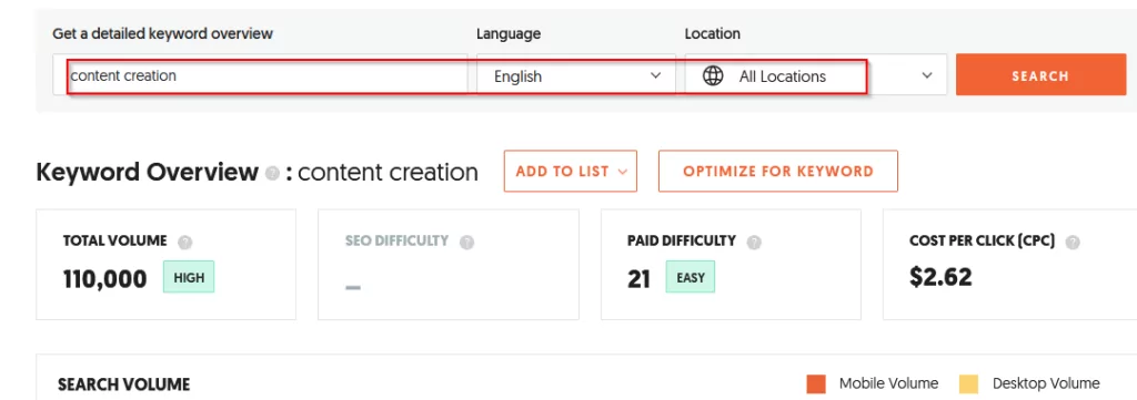 SEO-Keyword-Recherche für mehrsprachige Websites Englisch