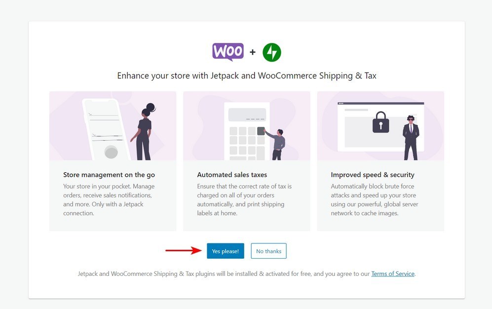 Wizard Pengaturan WooCommerce 7