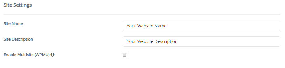 WordPress 網站設置