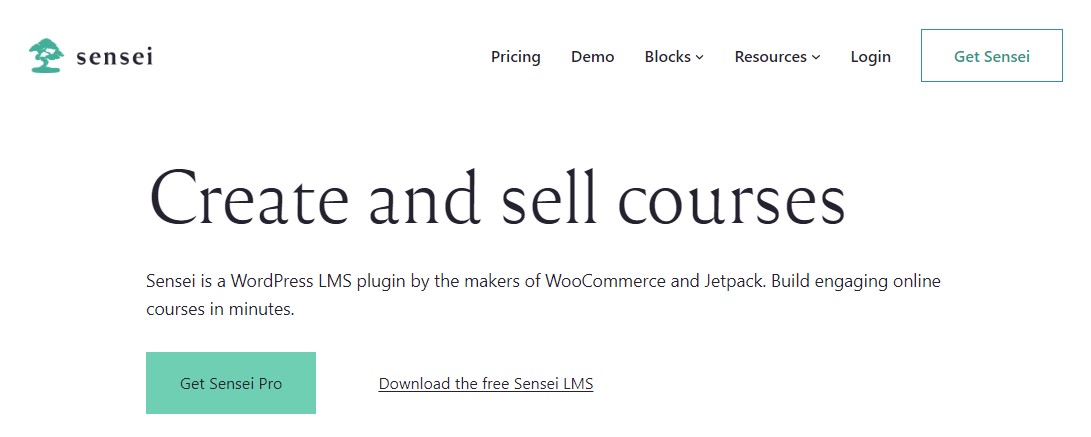 Sensei LMS：免費的 WordPress LMS 插件