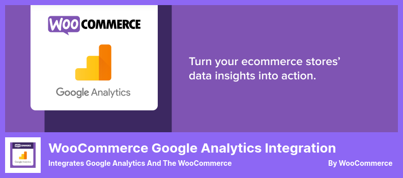 ปลั๊กอินการรวม Google Analytics ของ WooCommerce - ผสานรวม Google Analytics และ WooCommerce