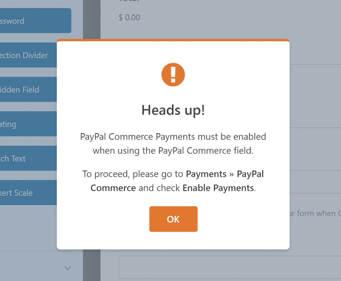 abilita paypal