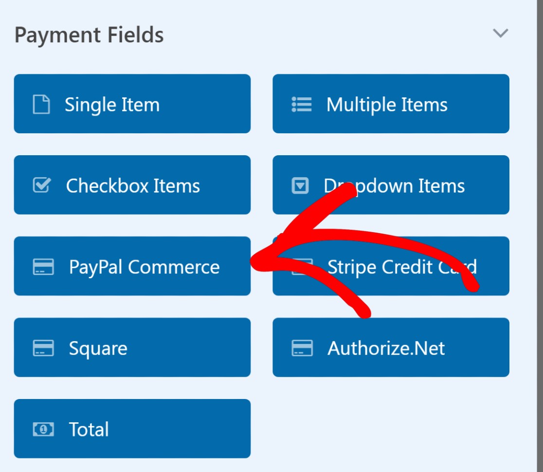 Campi di pagamento di WPForms