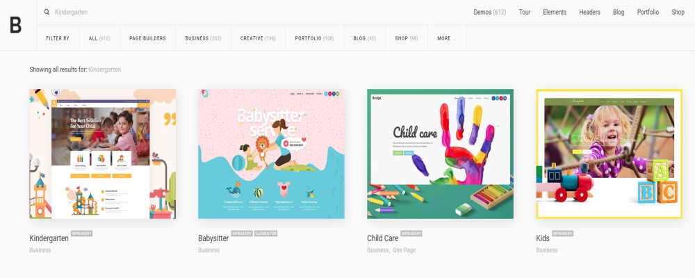 รายชื่อไซต์สาธิตไซต์สาธิต Bridge WordPress theme