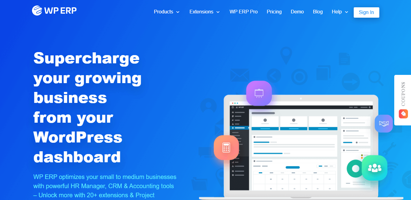 WP ERP pour les petites et moyennes entreprises