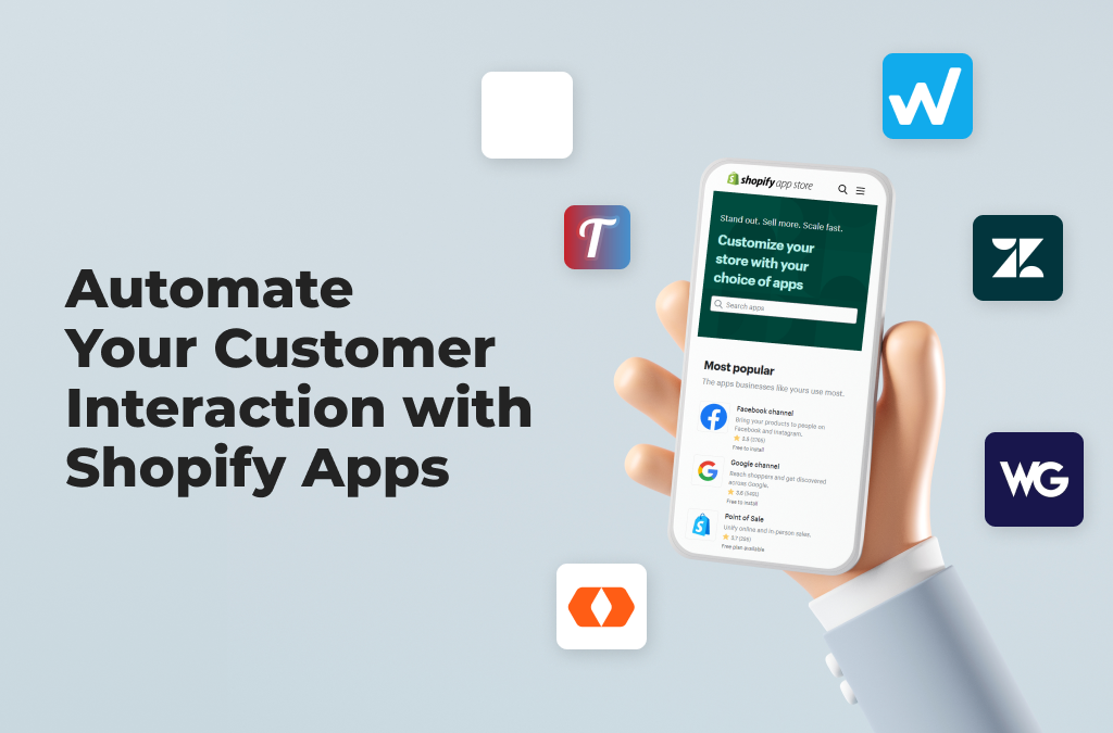 Applications Shopify pour l'engagement client