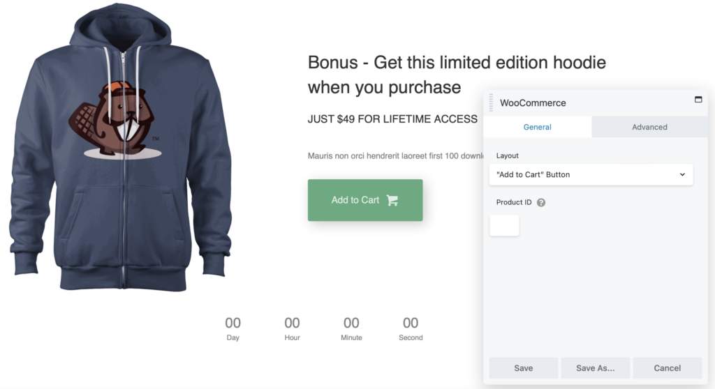 在 Beaver Builder 中添加 WooCommerce 添加到購物車按鈕