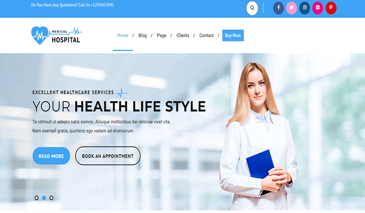 9+ meilleurs thèmes WordPress médicaux pour votre hôpital, clinique et pharmacie 5 vw medical care image