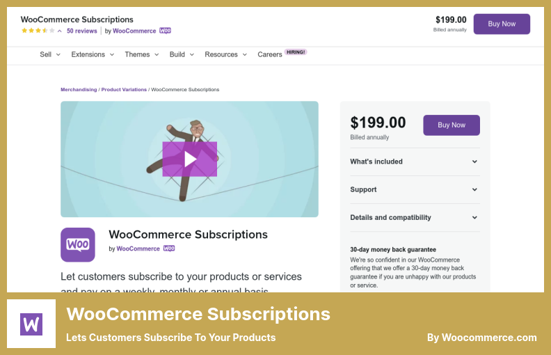 ปลั๊กอินการสมัครสมาชิก WooCommerce - ช่วยให้ลูกค้าสมัครสมาชิกผลิตภัณฑ์ของคุณ