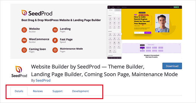 WordPress.org のタブ付きコンテンツ