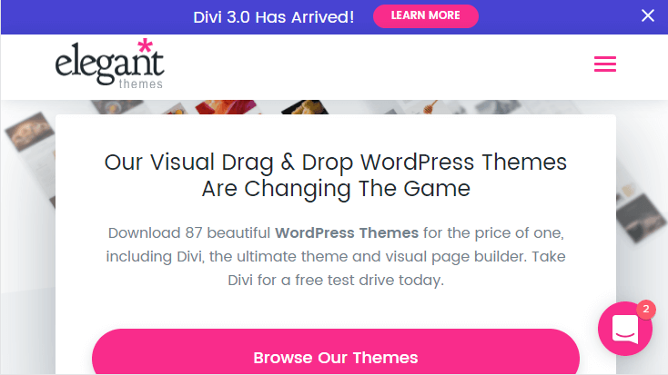 优雅主题博客的移动版本。