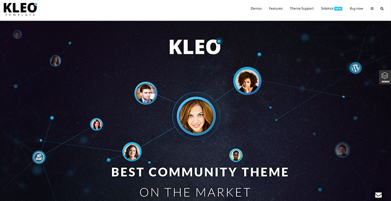 Kleo WordPress BuddyPress-Theme