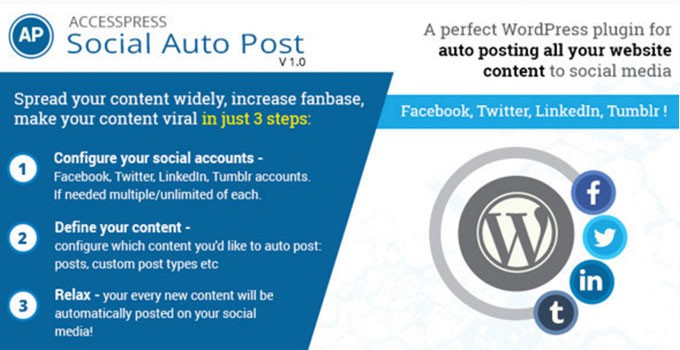 Plugin WordPress AccessPress Social AutoPost