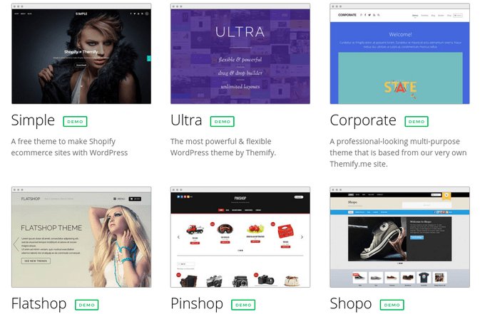 Alegerea unei teme WooCommerce