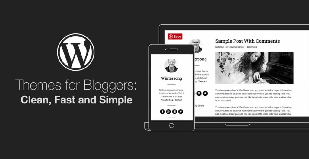 ブロガー向けの WordPress テーマ