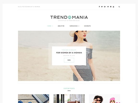 Tema WordPress di Trendmania